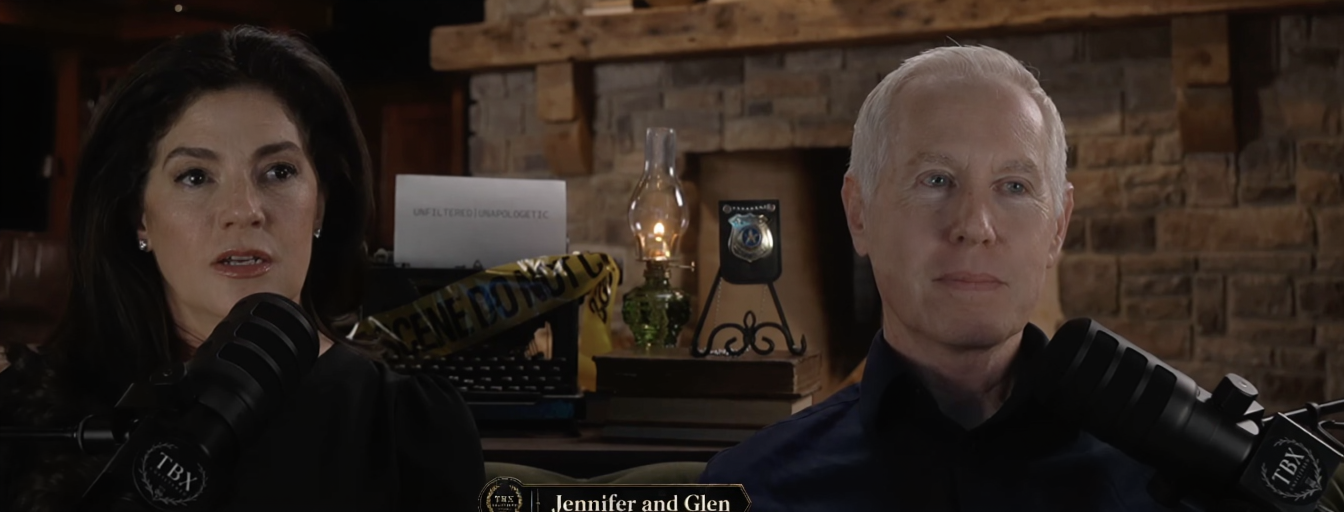 Jennifer and Glen in the TBX Unfiltered studio